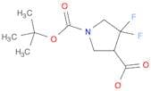 1,3-Pyrrolidinedicarboxylic acid, 4,4-difluoro-, 1-(1,1-dimethylethyl) ester