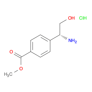 Methyl 4-((1r)-1-amino-2-hydroxyethyl)benzoate hcl