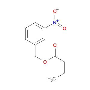 Butanoic acid, (3-nitrophenyl)methyl ester