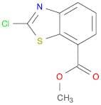 7-Benzothiazolecarboxylic acid, 2-chloro-, methyl ester