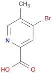 2-Pyridinecarboxylic acid, 4-bromo-5-methyl-