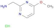 (4-Methoxypyrimidin-2-yl)methanamine dihydrochloride