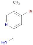 (4-Bromo-5-methylpyridin-2-yl)methanamine