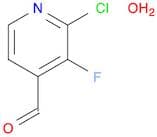 2-Chloro-3-fluoro-4-formylpyridine hydrate