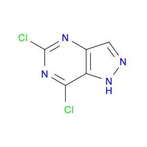 1H-Pyrazolo[4,3-d]pyrimidine, 5,7-dichloro-