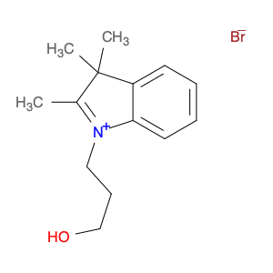 3H-Indolium, 1-(3-hydroxypropyl)-2,3,3-trimethyl-, bromide (1:1)