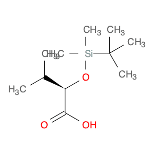 Butanoic acid, 2-[[(1,1-dimethylethyl)dimethylsilyl]oxy]-3-methyl-, (R)- (9CI)