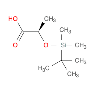 Propanoic acid, 2-[[(1,1-dimethylethyl)dimethylsilyl]oxy]-, (2R)-