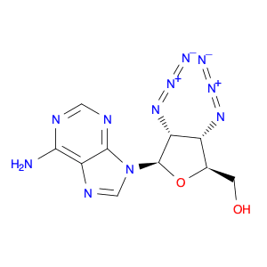 Adenosine, 2',3'-diazido-2',3'-dideoxy-