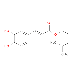 2-Propenoic acid, 3-(3,4-dihydroxyphenyl)-, 4-methylpentyl ester, (E)- (9CI)
