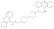 N,N'-([4,4'-Bipiperidine]-1,1'-diylbis(ethane-2,1-diyl))bis(acridin-9-amine)