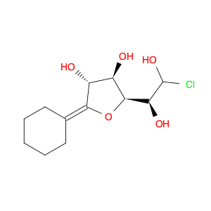 α-D-Glucofuranose, 6-chloro-1,2-O-cyclohexylidene-6-deoxy-