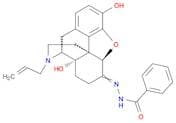 Benzoic acid, 2-[(5α)-4,5-epoxy-3,14-dihydroxy-17-(2-propenyl)morphinan-6-ylidene]hydrazide