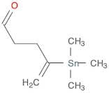 4-Pentenal, 4-(trimethylstannyl)-
