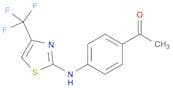 1-(4-((4-(Trifluoromethyl)thiazol-2-yl)amino)phenyl)ethanone