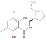 Benzamide, 3,5-dichloro-N-[[(2S)-1-ethyl-2-pyrrolidinyl]methyl]-2,6-dihydroxy-