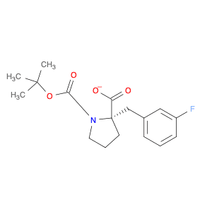 Boc-(S)-α-(3-fluoro-benzyl)-proline