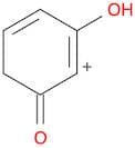 Cyclohexadienylium, 2-hydroxy-6-oxo- (9CI)
