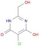 5-Chloro-6-hydroxy-2-(hydroxymethyl)pyrimidin-4(3H)-one