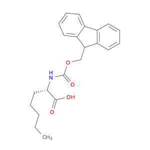 Heptanoic acid, 2-[[(9H-fluoren-9-ylmethoxy)carbonyl]amino]-, (2S)-