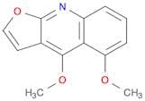 Furo[2,3-b]quinoline, 4,5-dimethoxy-