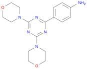 Benzenamine, 4-(4,6-di-4-morpholinyl-1,3,5-triazin-2-yl)-