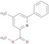 2-Pyridinecarboxylic acid, 4-methyl-6-phenyl-, methyl ester