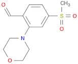 4-(Methylsulfonyl)-2-morpholinobenzaldehyde