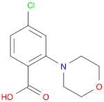4-Chloro-2-morpholinobenzoic acid