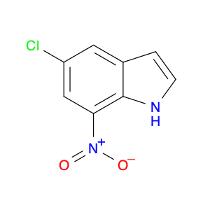 1H-Indole, 5-chloro-7-nitro-