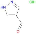 1H-Pyrazole-4-carboxaldehyde, hydrochloride (1:1)