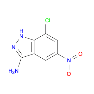 1H-Indazol-3-amine, 7-chloro-5-nitro-