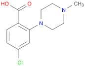 4-Chloro-2-(4-methylpiperazin-1-yl)benzoic acid