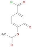 1,4-Cyclohexadiene-1-carbonyl chloride, 4-(acetyloxy)-3-oxo-