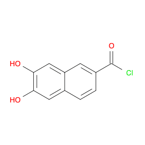 2-Naphthalenecarbonyl chloride, 6,7-dihydroxy-