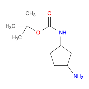 Carbamic acid, N-​(3-​aminocyclopentyl)​-​, 1,​1-​dimethylethyl ester