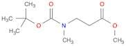 Methyl 3-(tert-butoxycarbonyl(methyl)-amino)propanoate