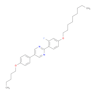 Pyrimidine, 2-[2-fluoro-4-(nonyloxy)phenyl]-5-[4-(pentyloxy)phenyl]-