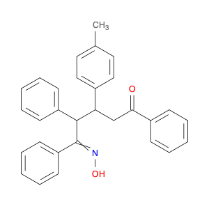 1,5-Pentanedione, 3-(4-methylphenyl)-1,2,5-triphenyl-, 1-oxime