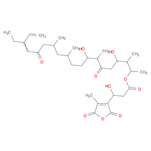 3-Furanpropanoic acid, 2,5-dihydro-β-hydroxy-4-methyl-2,5-dioxo-, (1R,2S,6S,7S,10S,12R,15E)-16-eth…