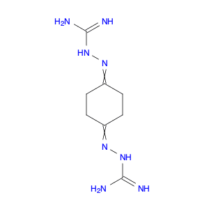 Hydrazinecarboximidamide, 2,2'-(1,4-cyclohexanediylidene)bis- (9CI)