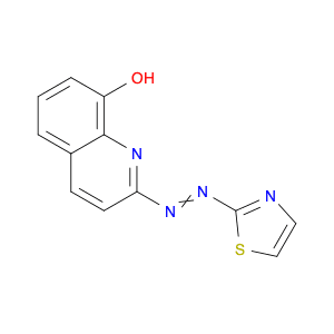 8-Quinolinol, (2-thiazolylazo)- (6CI,9CI)