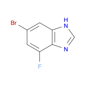1H-Benzimidazole, 5-bromo-7-fluoro-