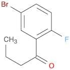 1-(5-Bromo-2-fluorophenyl)butan-1-one