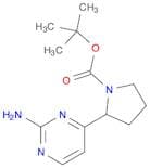 tert-Butyl 2-(2-aminopyrimidin-4-yl)pyrrolidine-1-carboxylate