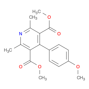 3,5-Pyridinedicarboxylic acid, 4-(4-methoxyphenyl)-2,6-dimethyl-, 3,5-dimethyl ester