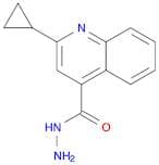 2-Cyclopropylquinoline-4-carbohydrazide