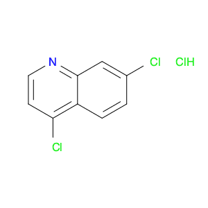 Quinoline, 4,7-dichloro-, hydrochloride (1:1)