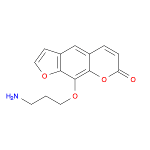 7H-Furo[3,2-g][1]benzopyran-7-one, 9-(3-aminopropoxy)-