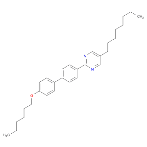 Pyrimidine, 2-[4'-(hexyloxy)[1,1'-biphenyl]-4-yl]-5-octyl-